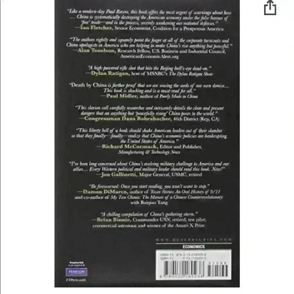 Hard Cover ‘Death by China’ Excellent Used Condition - Picture 2 of 6